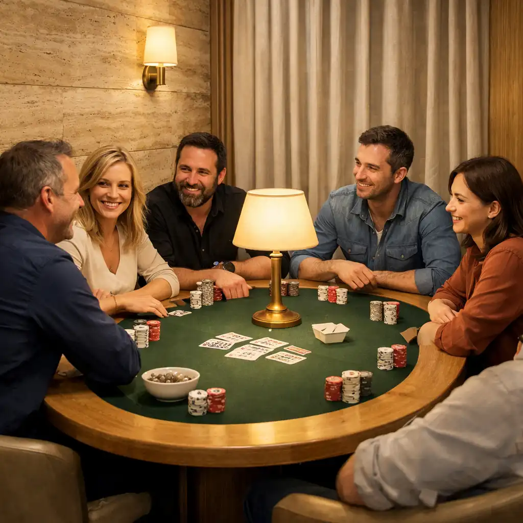 Private Table v komorním Card Room pro malou skupinu hostů